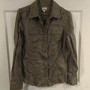 Mudd Army style button down